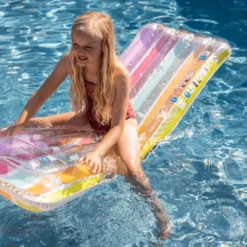 SWIM ESSENTIALS Swim Essential S Luxe Waterbed Regenboog -Buitenspeelgoed Winkel swim essential s luxe waterbed regenboog a359722 1