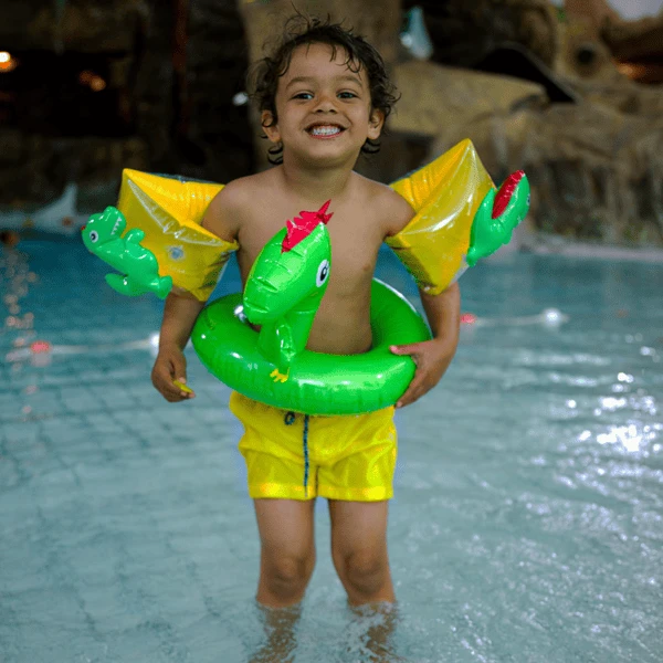 SWIM ESSENTIALS Swim Essential S Opblaasbare Split Ring Dinosaurus 55 Cm 4 SWIM ESSENTIALS Swim Essential S Opblaasbare Split Ring Dinosaurus 55 Cm - Afbeelding 2