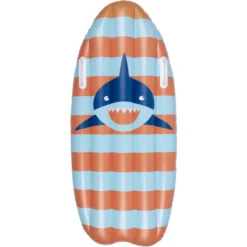 SWIM ESSENTIALS Swim Essential S Opblaasbare Surf Board Haai Gestreept -Buitenspeelgoed Winkel swim essential s opblaasbare surf board haai gestreept a384564 4