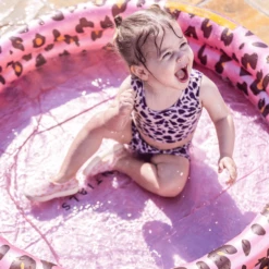 SWIM ESSENTIALS Swim Essential S Print Ed Child Ren's Pool Panther Rose Gold -Buitenspeelgoed Winkel swim essential s print ed child rens pool panther rose gold a359626 4