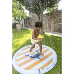 SWIM ESSENTIALS Swim Essential S Sprinkler Mat Haai -Buitenspeelgoed Winkel swim essential s sprinkler mat haai a384603 3