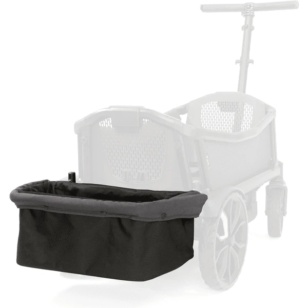 Veerse Achtertas Donkergrijs/zwart 4 Veerse Achtertas Donkergrijs/zwart - Afbeelding 2