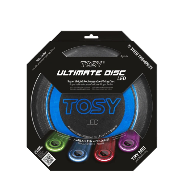 XTREM Speelgoed En Sport - TOSY Ultimate Disc LED, Blauw 3 XTREM Speelgoed En Sport - TOSY Ultimate Disc LED, Blauw